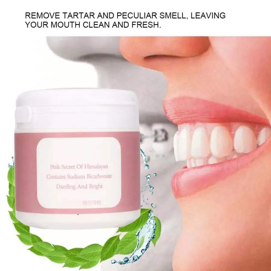 120 г женский отбеливающий зубной порошок налет пятна чистый Макияж Инструменты