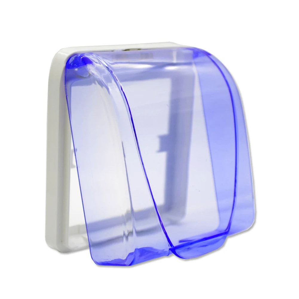 Plastic Switch Waterproof Cover Box Wall Light Socket Doorbell Flip Cap for Home MJJ88 |