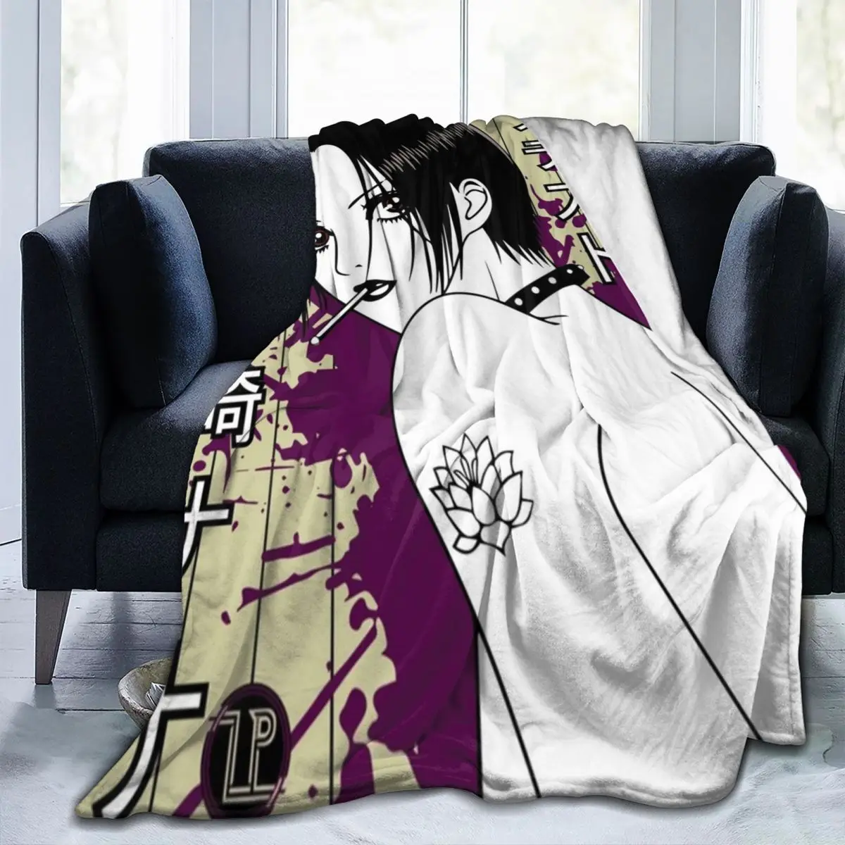 

Manga Nana Osaki Blanket Super Soft Anti-pilling Flannel Throw Blankets