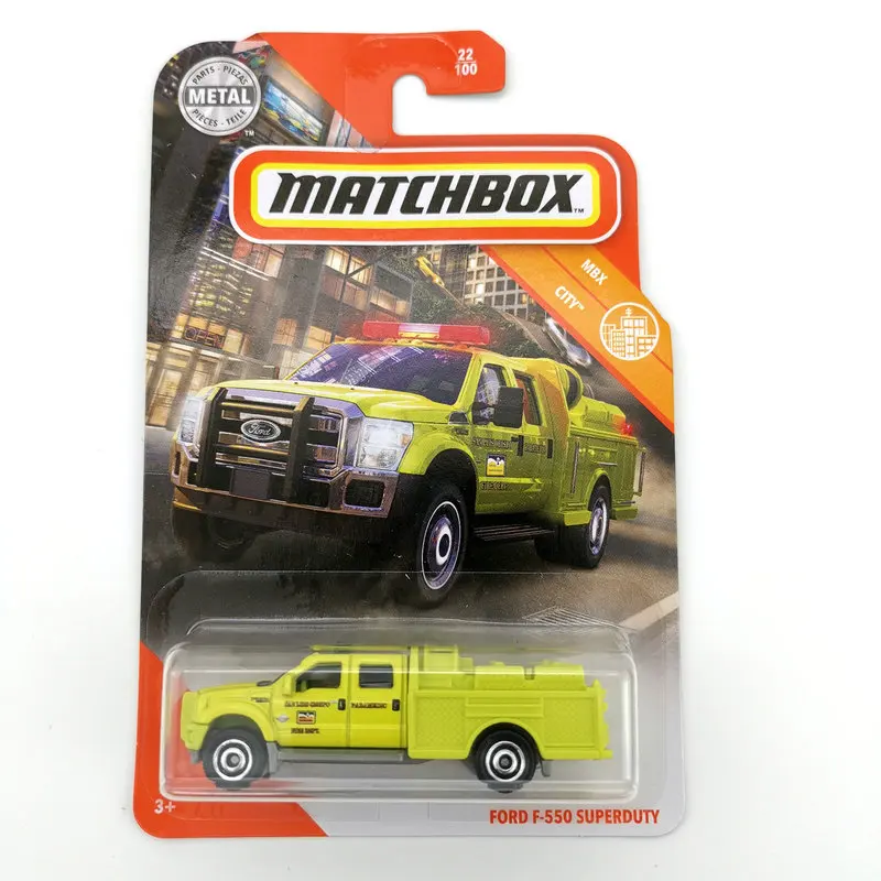 2020 спичечный коробок автомобиля 1:64 спортивного FORD F 550 SUPERDUTY металлический