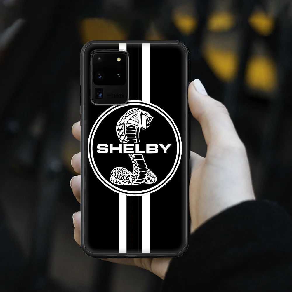 

Car Shelby GT500 Supercar Phone Case cover hull For SamSung Galaxy S 5 6 7 8 9 10 20 Edge Plus E Lite Ultra black coque luxury