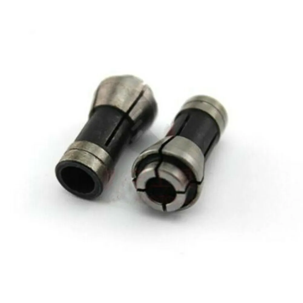 

Tools Collet Trimming Woodworking 2* 2pcs 2x 3/6mm Adapter Chuck Holds