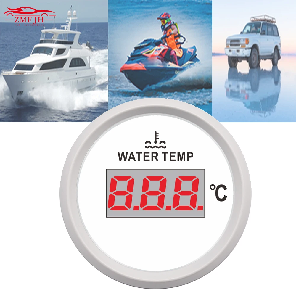 Датчик температуры воды для автомобиля 52 мм 40 ~ 120 градусов по Цельсию 12 В 24