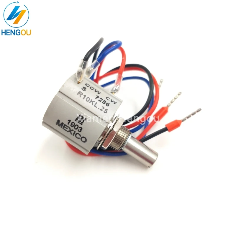 5 Pieces R10KL.25 potentiometer 71.186.5172 for offset SM102 CD102 printing machine 10k rotary | Компьютеры и офис