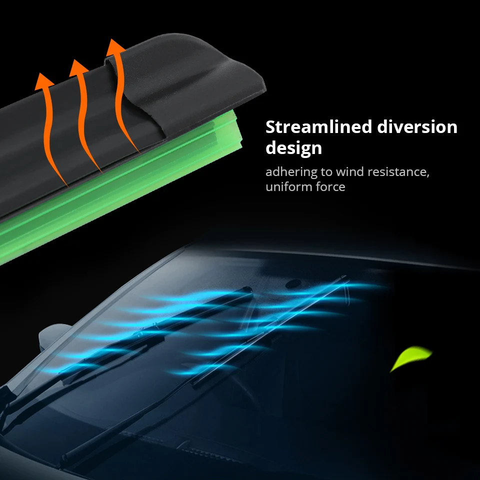 19 дюймов Универсальный боксеры u типа щетка стеклоочистителя для лобового стекла