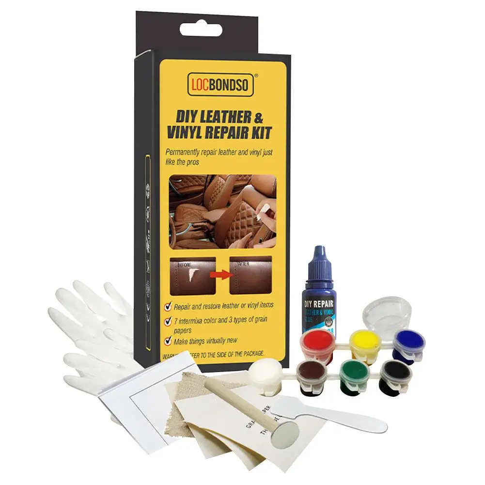 DIY кожаный виниловый Ремонтный комплект для сиденья дивана пальто отверстие