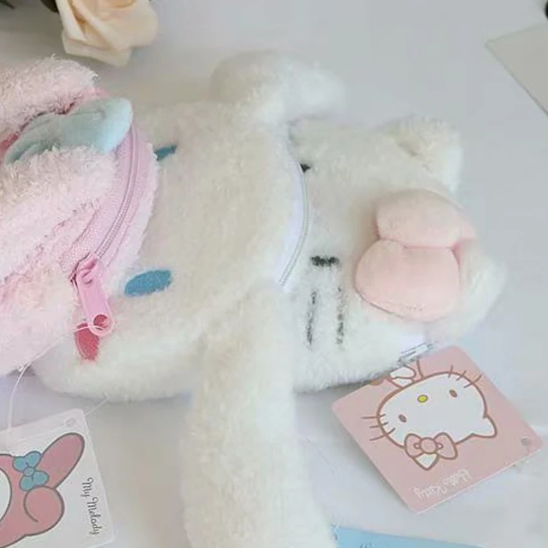 Милый плюшевый Карманный Кошелек с изображением большой ушастой собаки