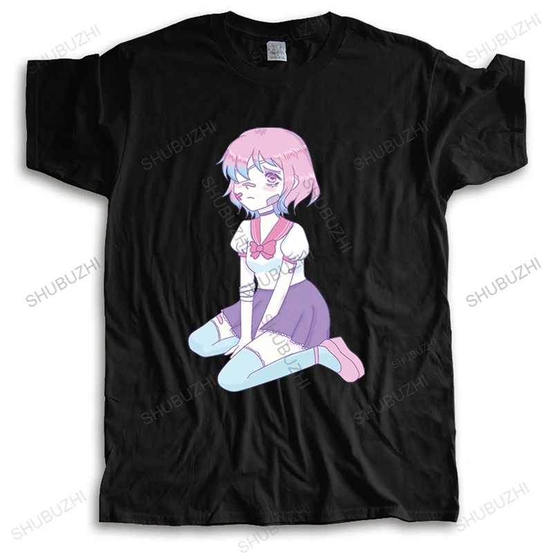 

Мужские аксессуары для девочек yami kawaii pastel goth Humor White Geek короткие мужские свободные топы для мужчин