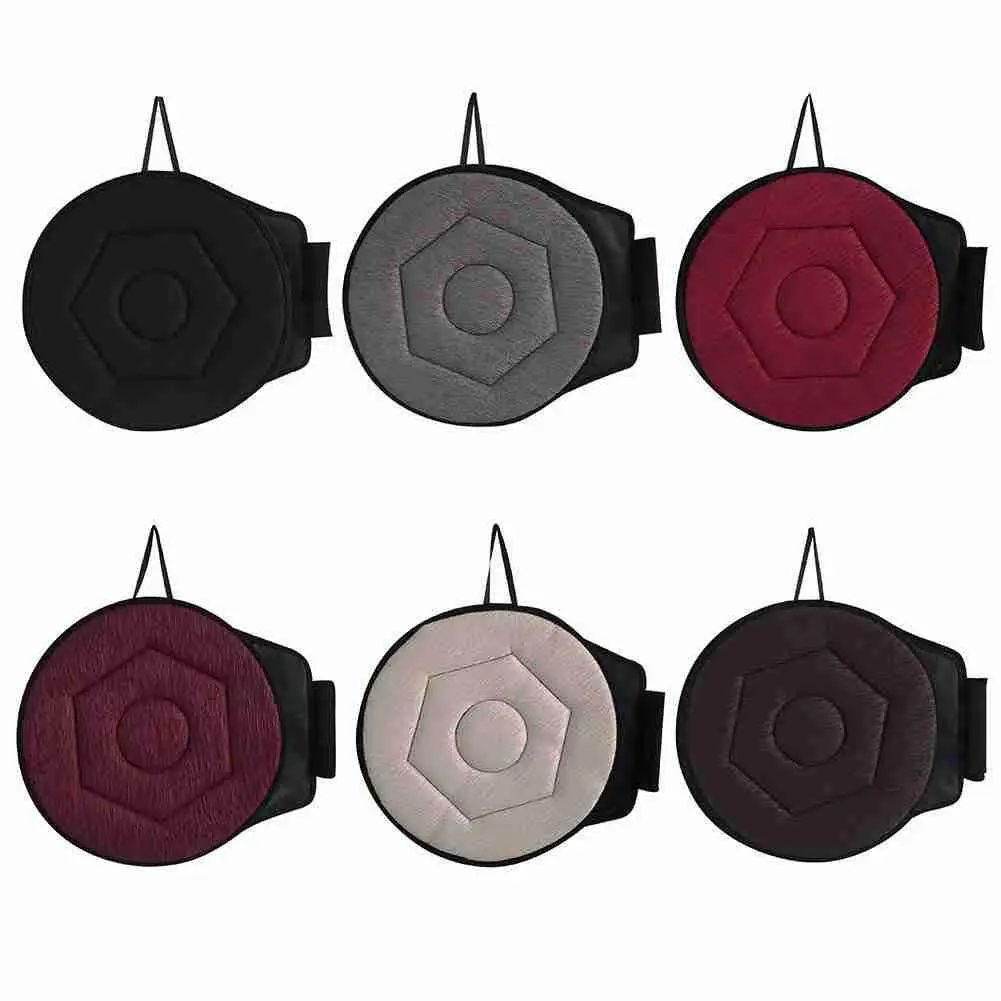 Вращающаяся подушка для автомобильного сиденья на 360 ° поворотная Подушка