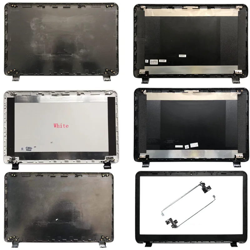 Новый ноутбук Топ LCD задняя крышка/LCD передняя рамка/Петли для HP 15 G000 G100 R000 R100 255 G3