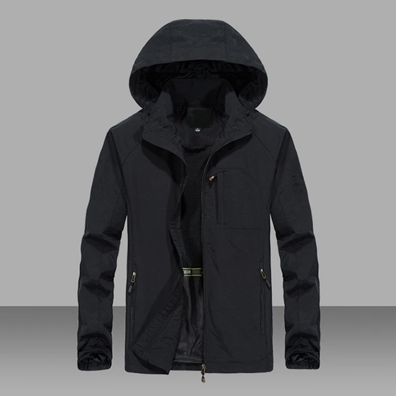 

Спортивная Однослойная дышащая куртка, ветрозащитная, водонепроницаемая, для альпинизма