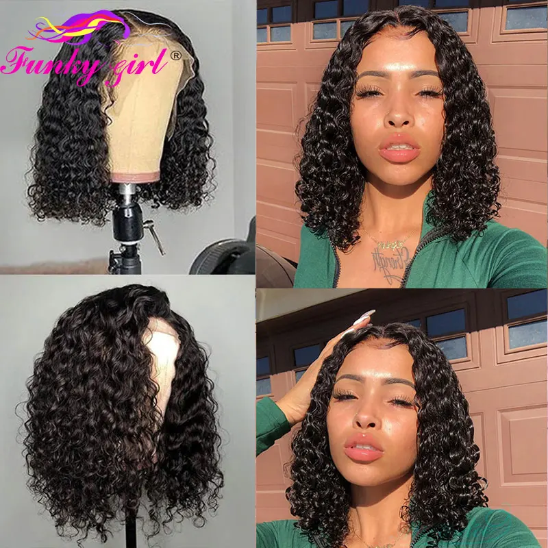 Кудрявый парик часть шнурка человеческих волос парики с детскими волосами