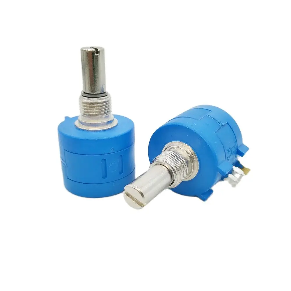 

Free shipping Precision Multi-turn Wire Potentiometer 3590S-2-103L 502L104L1K5K10K100K With Knob Scale