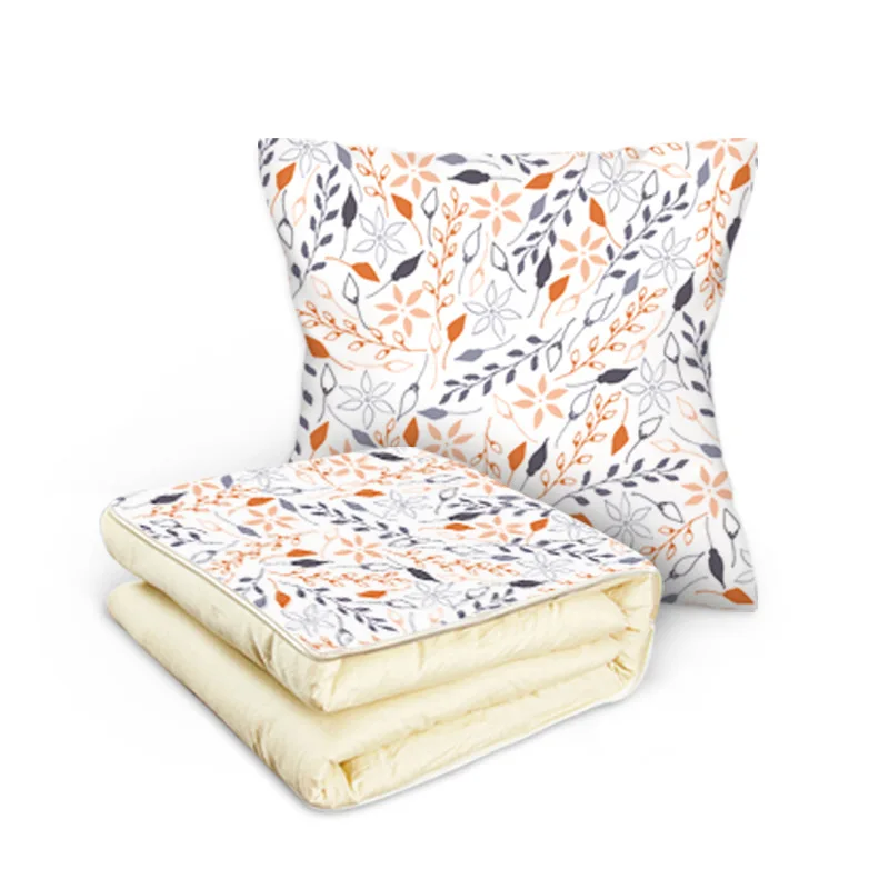 Голландская Бархатная подушка двойного назначения многофункциональная одеяло