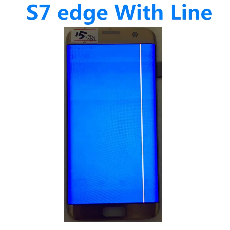 ЖК дисплей 5 AMOLED для Samsung Galaxy S7 edge G935A G935U G935F с сенсорным экраном и дигитайзером в