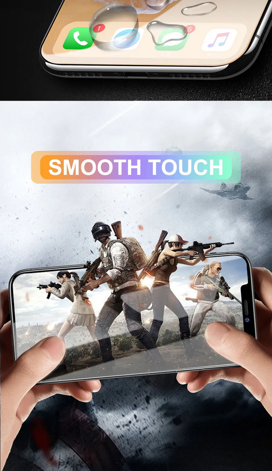 9D изогнутое мягкое Защитное стекло для iPhone 7 6 6S 8 Plus X Закаленное Защитное стекло для iPhone X XR XS Max 7 6 стеклянная пленка