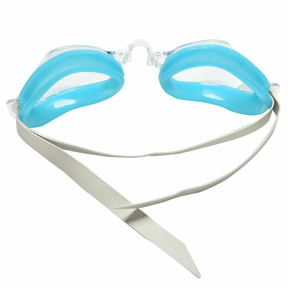 

1 Set Swimming Glasses with Earplugs Nose Clip Summer Diving Swim Glasses Plastic Rubber Goggle for Adult Unisex Set 6 Colors
