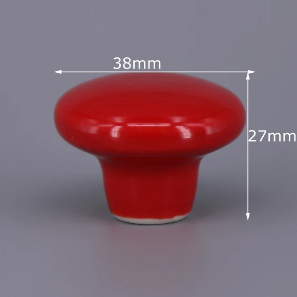 

Керамические ручки для мебели, красные, 1 шт.