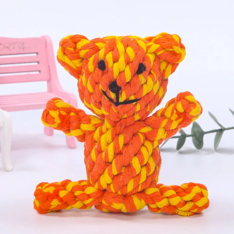 

Dog Toys Durable Cotton Rope Dog Chew Toys for Small Medium to Large Dogs Puppy Teething Toy Interactive Training Toy Gift Set