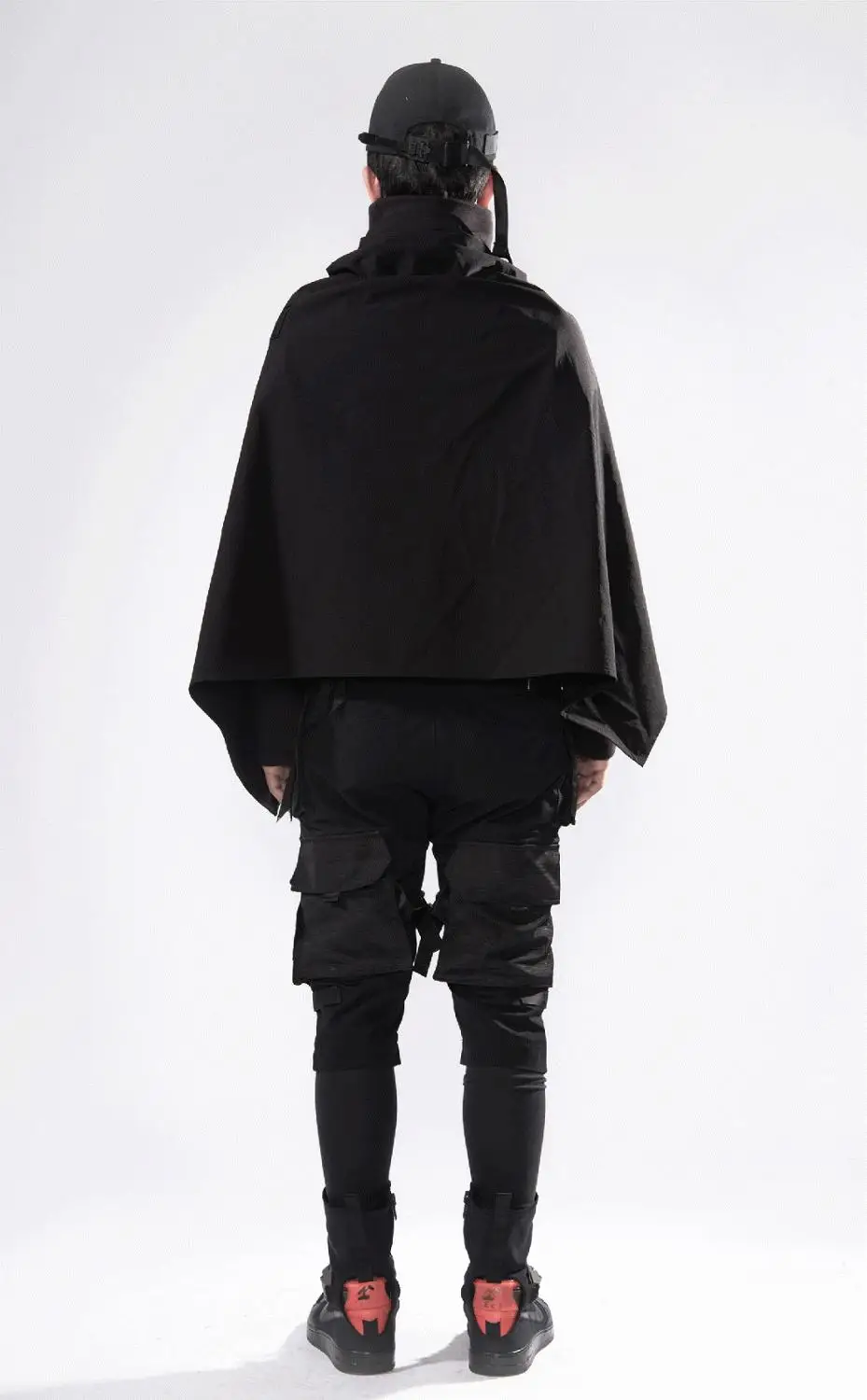 PT cape 1 пончо techwear ninjagear darkwear outdoor теквир|Плащи и тренчи| |