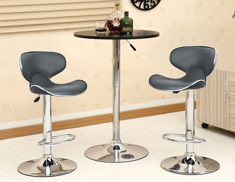 2 шт. кресло для бара искусственная кожа Бабочка спинка барные стулья стул