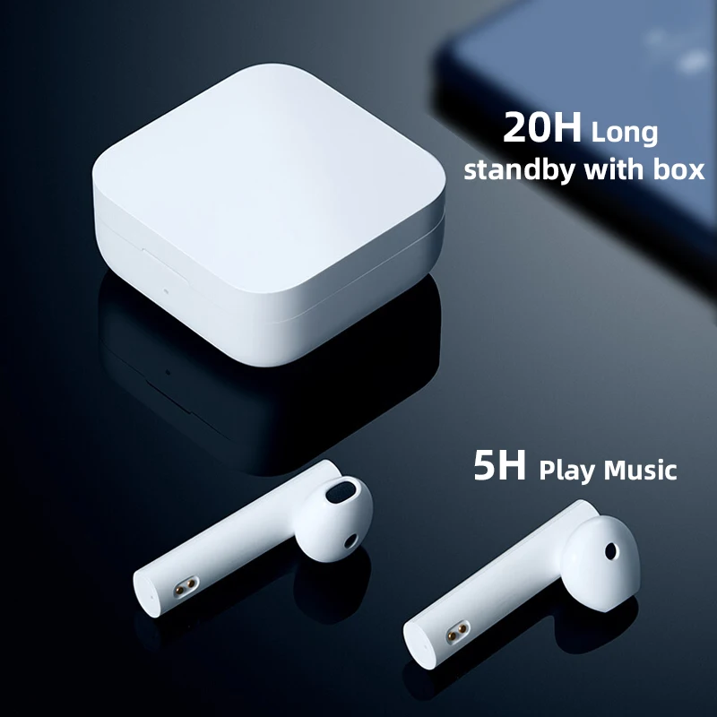 Глобальная версия Xiaomi Air2 SE беспроводные Bluetooth 5 Mi настоящие наушники 2 базовые TWS 20h