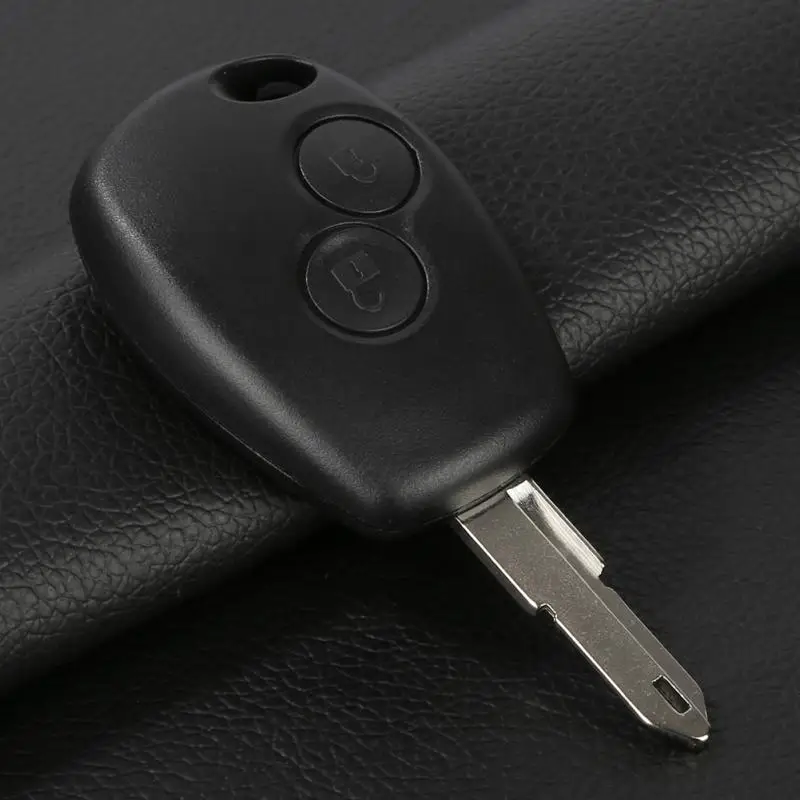 Button Remote Key Shell For RENAULT Clio DACIA Logan Sandero Keyless Entry Fob Case Replacement 2 Bin 350B Auto Accessories | Автомобили и