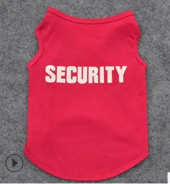 

Security Cat Clothes Pet Cat Coats t-shirt Hoodies For Cats Outfit Warm Pet Clothing Rabbit Animals Pet Costume For Small Dogs