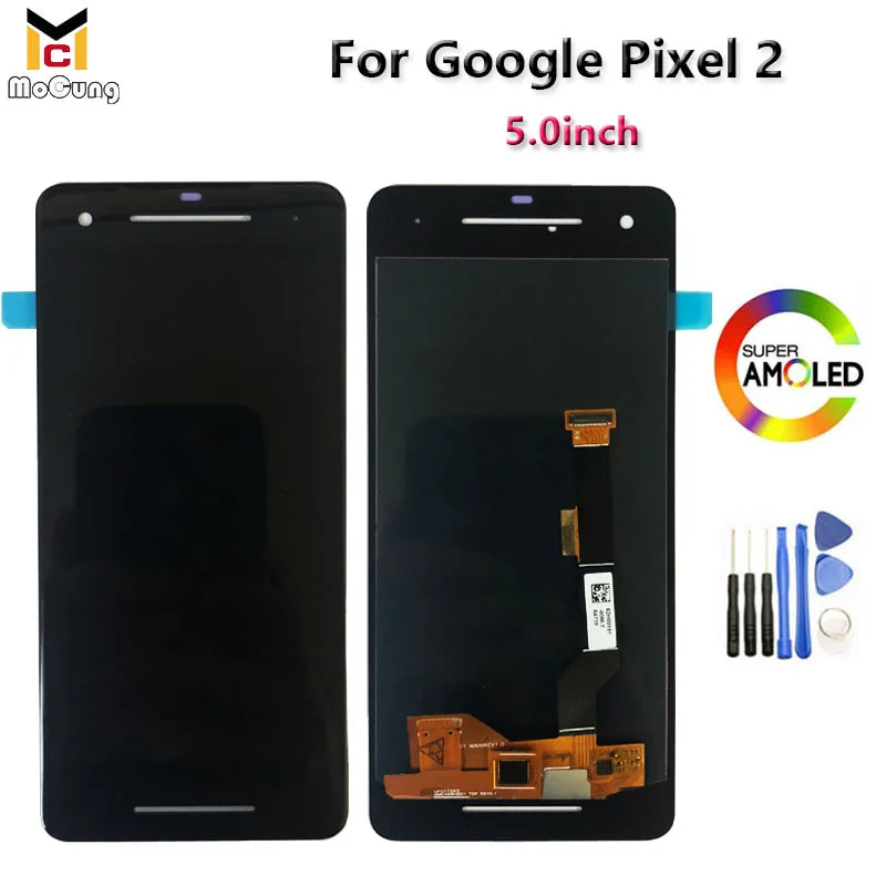 ЖК-дисплей Super AMOLED диагональю 5 0 дюйма с сенсорной панелью и дигитайзером для Google