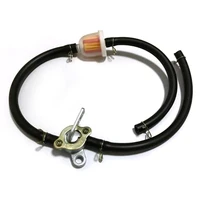 38cmx4cm motorcycle scooter fuel filter tank switch oil hose 50cc 150cc for dirt bike