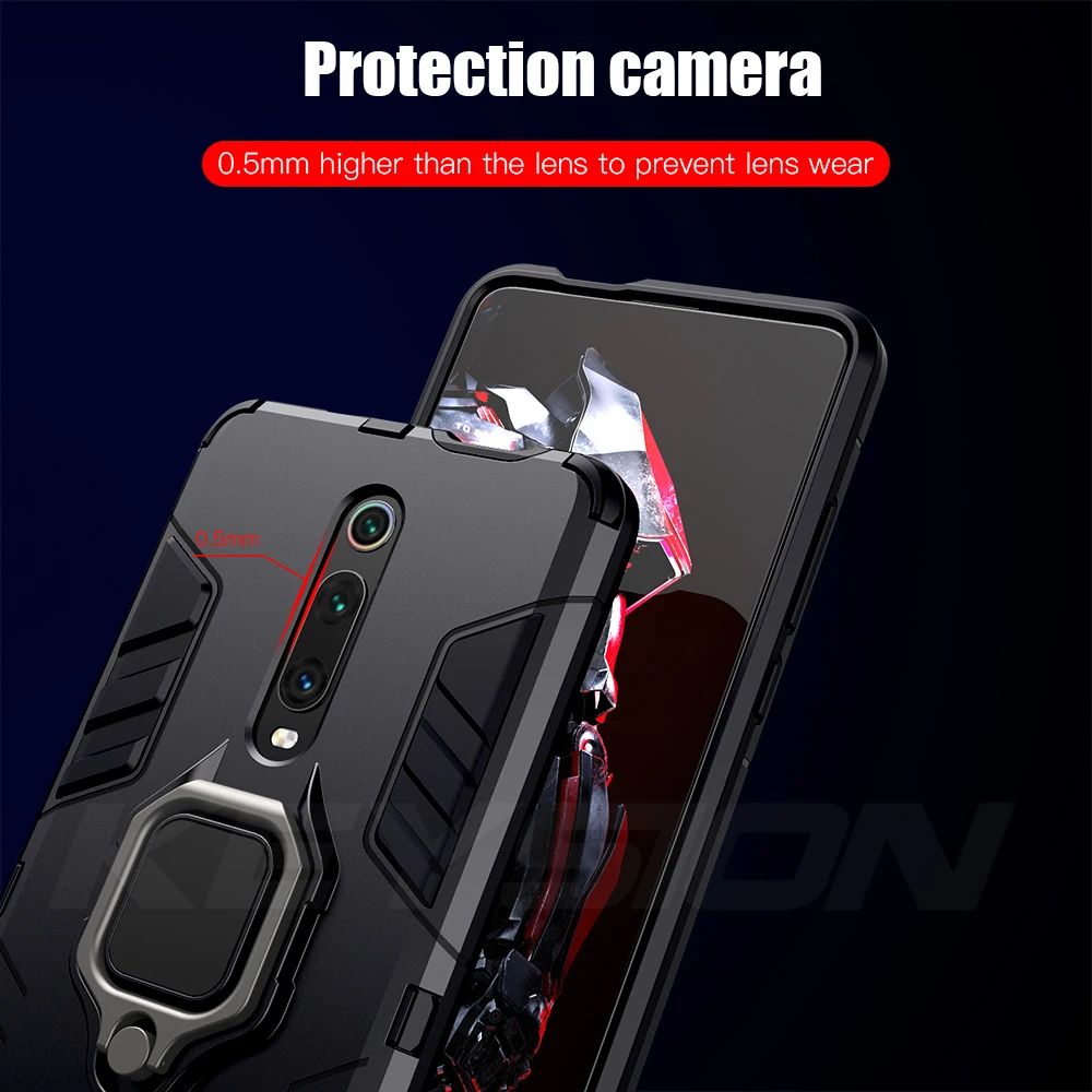 Ударопрочный армированный чехол KEYSION для Redmi Note 8 Pro 7 8A K20 10 CC9 телефона Xiaomi Mi 9T 9 Lite 9SE