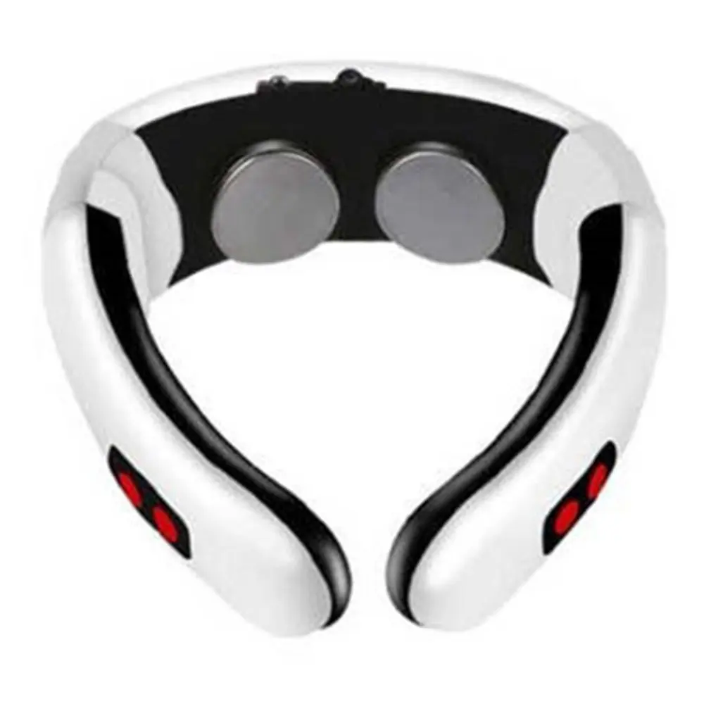 

Cervical Massager English Battery Multifunctional Neck Massager Electric Pulse Massage Simulated Acupuncture
