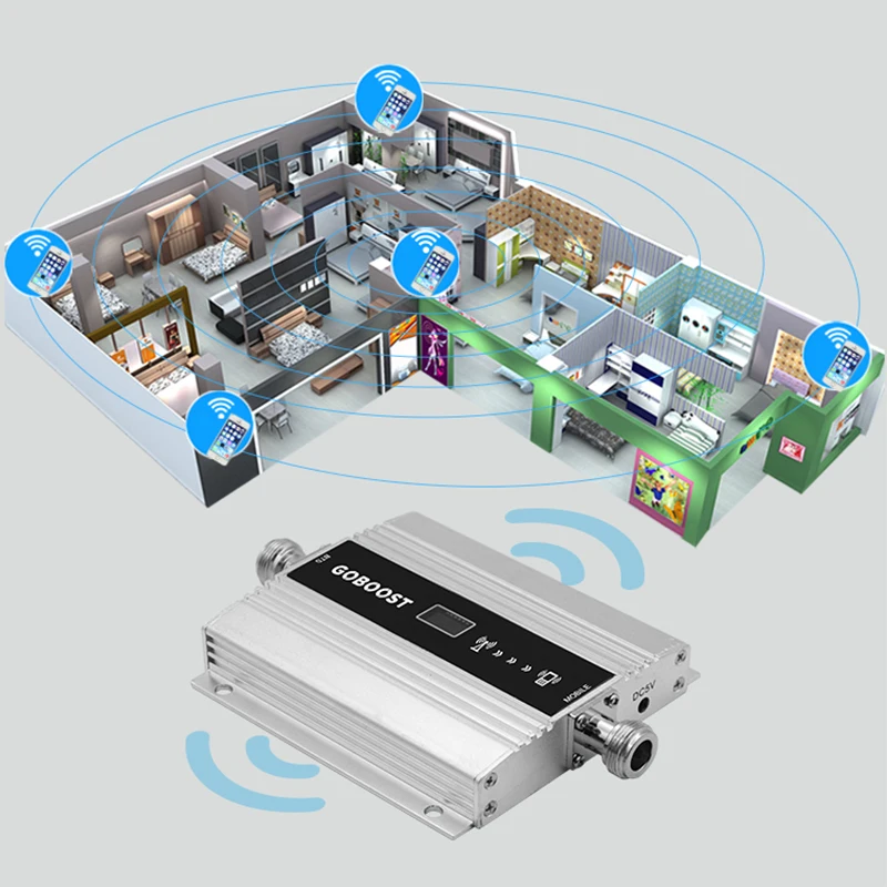Усилитель-повторитель сигнала мобильных телефонов 3G UMTS 2100 МГц диапазон 1