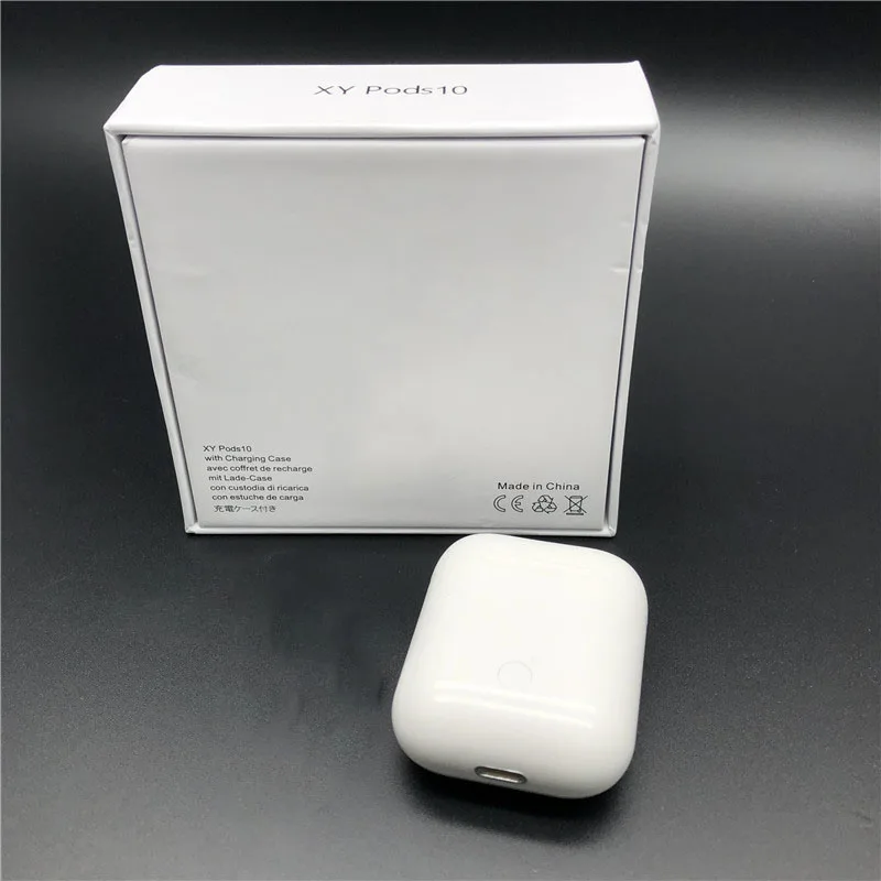 XY Pods10 Автоматическое Сопряжение Bluetooth наушники всплывающие беспроводные наушники-вкладыши сенсорное управление гарнитура PK I1000 I2000 I5000 tws 10P