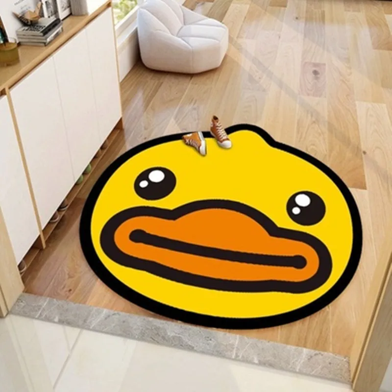 Входной коврик для ванной нескользящий с мультяшным котом Впитывающий Коврик