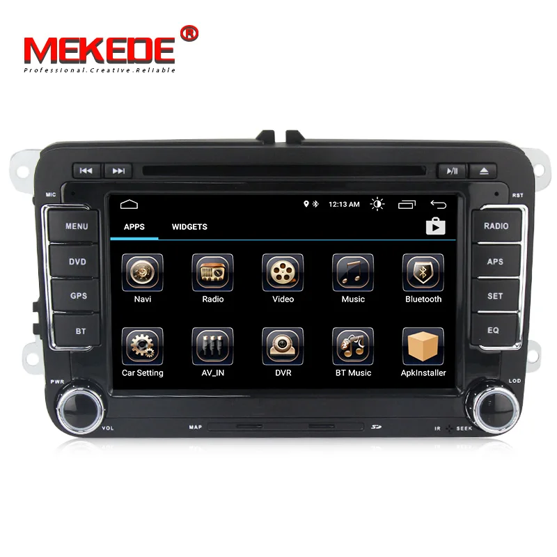 Автомобильный dvd MEKEDE android 9,0 для vw passat b5 b6 golf 4 5 tiguan polo skoda octavia rapid автомобильный Радио мультимедийный плеер
