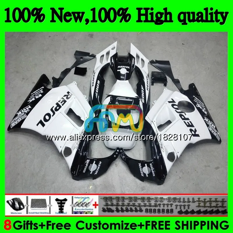 

Kit +Tank For HONDA CBR600FS CBR 600F3 95 96 97 98 3BS.99 CBR 600 Repsol white FS CBR600 F3 CBR600F3 1995 1996 1997 1998 Fairing