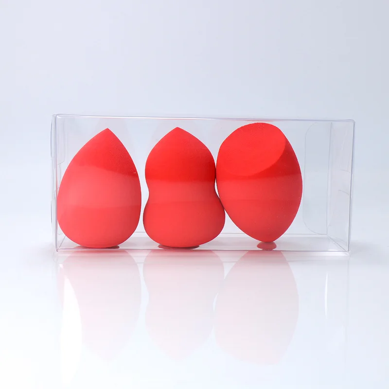 

3pcs/set Makeup Sponge Professional Powder Puff Liquid Foundation Concealer Make Up Soft Water Sponge Powder Puff Wholesale