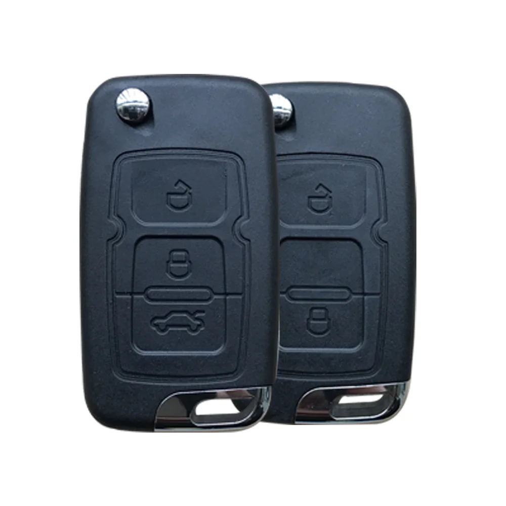 Складной Корпус для дистанционного ключа пустой левый клинок подходит Left Blade Geely