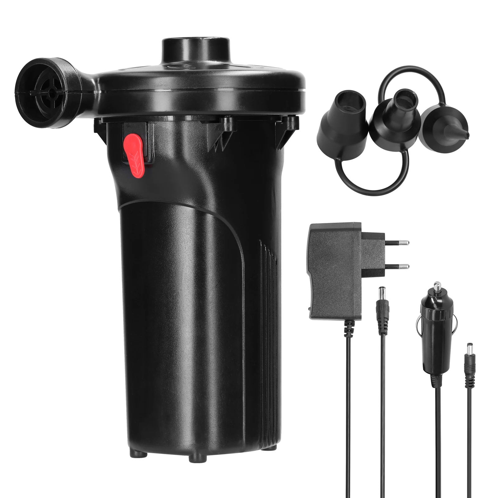 

HS-8401 50W 160L/min Car Home Electric Inflating Pump Inflating Exhaust Dual Purpose Pump for Inflatable Pool Mattress Sofa Car