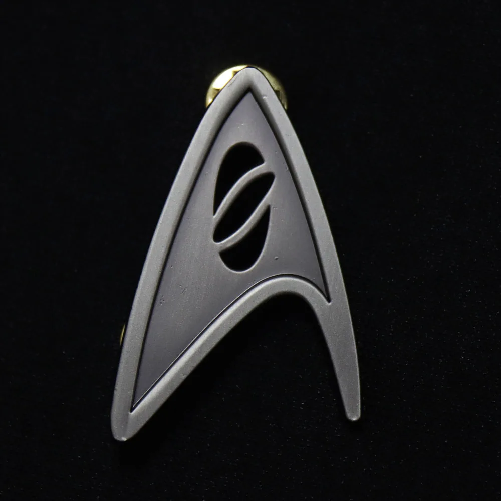 Командный знак Звезда косплей Tre брошь с эмблемой Звездного Флота науки техники