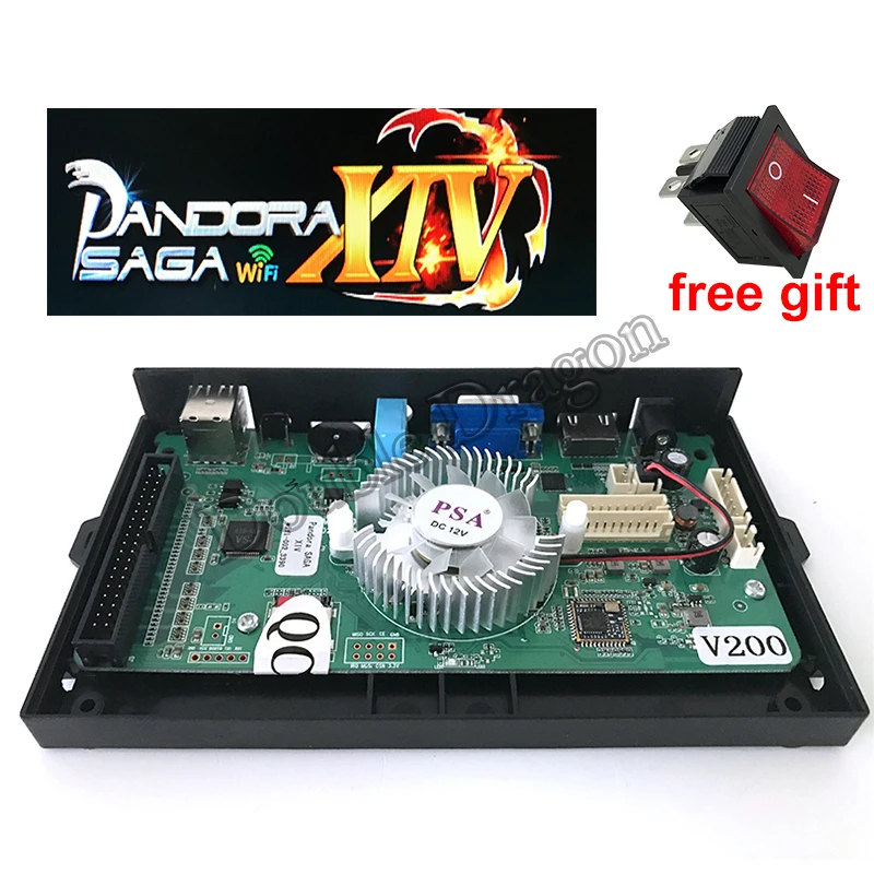 Аркадная печатная плата Pandora Saga Box WIFI 3D игры онлайн скачать больше функция