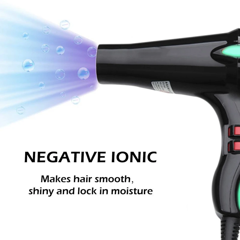 Инфракрасный Профессиональный салонный фен для волос отрицательная ионная