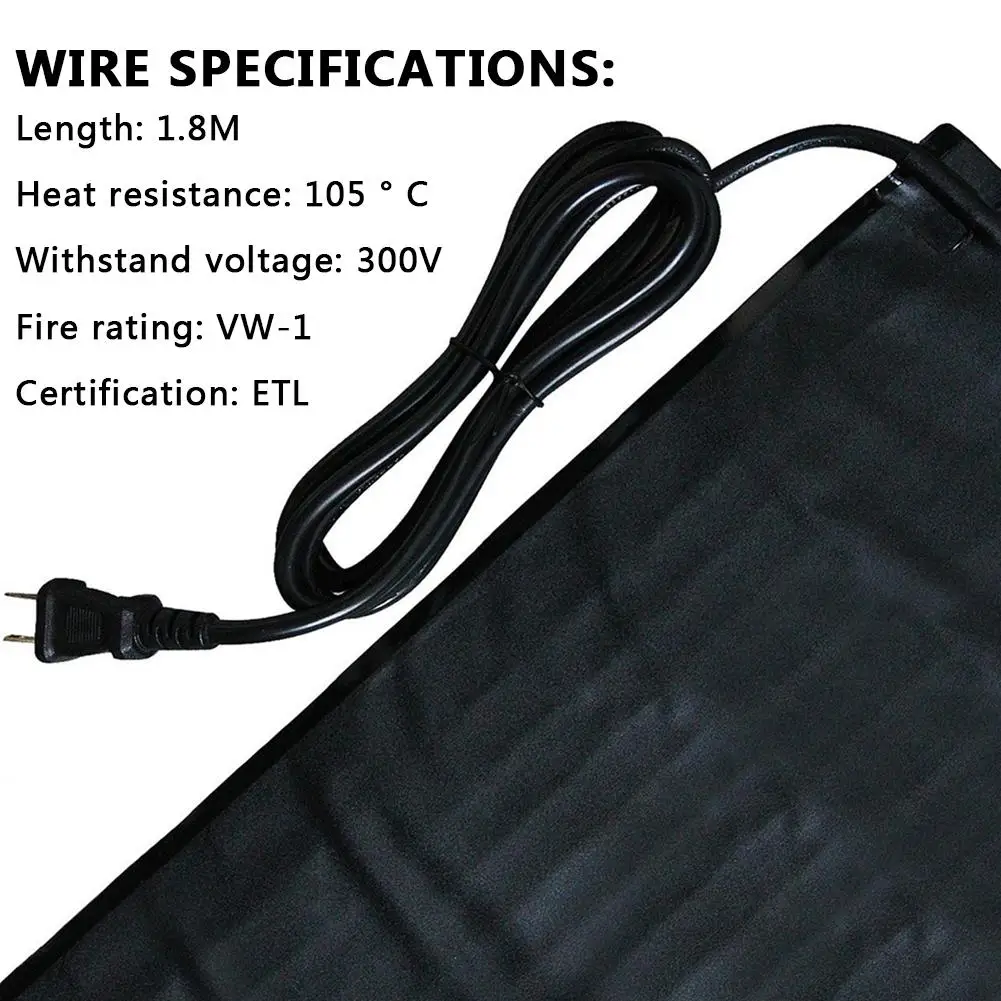 Прочный греющийся коврик для домашних животных ПВХ водонепроницаемая Складная