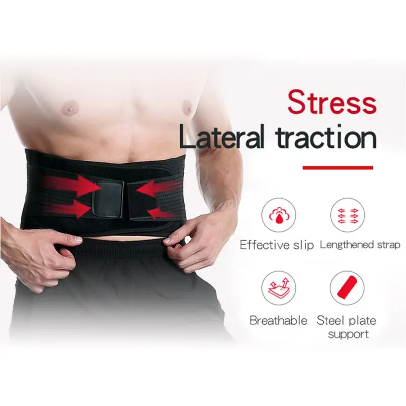 

Waist Trimmer Belt Fat Burning Waist Trainer Promotes Healthy Weight Loss Back Posture Belt Sports