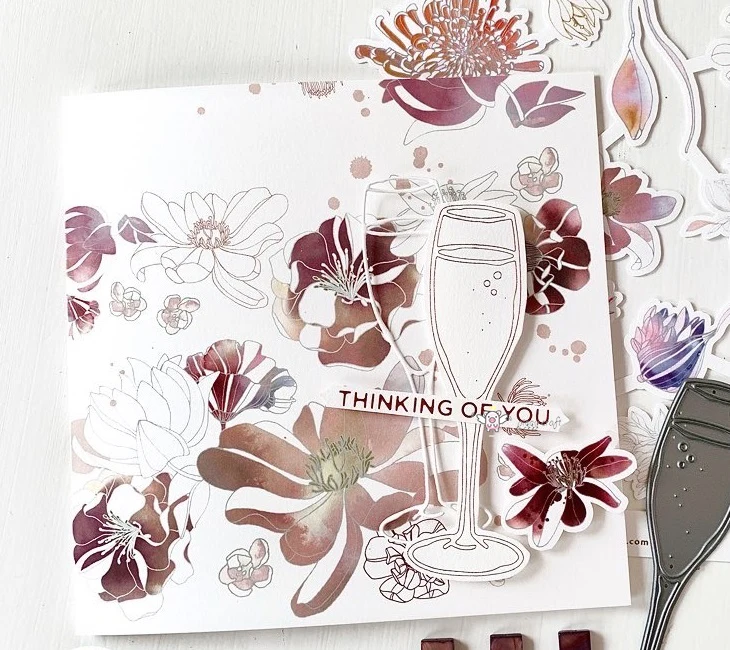 Mmao ремесла Металлические Стальные режущие штампы новый стакан для напитков