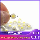 10 шт. 1 Вт 3 Вт 5 Вт Высокая мощность DC 3,2-3,6 В светодиодные бусины диодный светодиодный чип SMD теплый белый для точесветильник света вниз свет DIY лампа