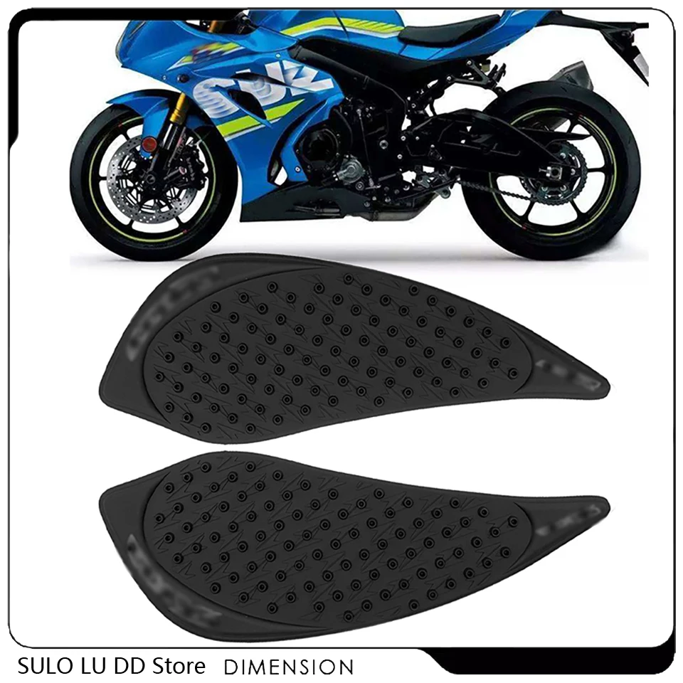 

For Suzuki GSX-R 1000 GSXR1000 K9 2009-2015 Motorcycle Tank Side Traction Pad Tank Pad Protector Decal Knee protector sticker