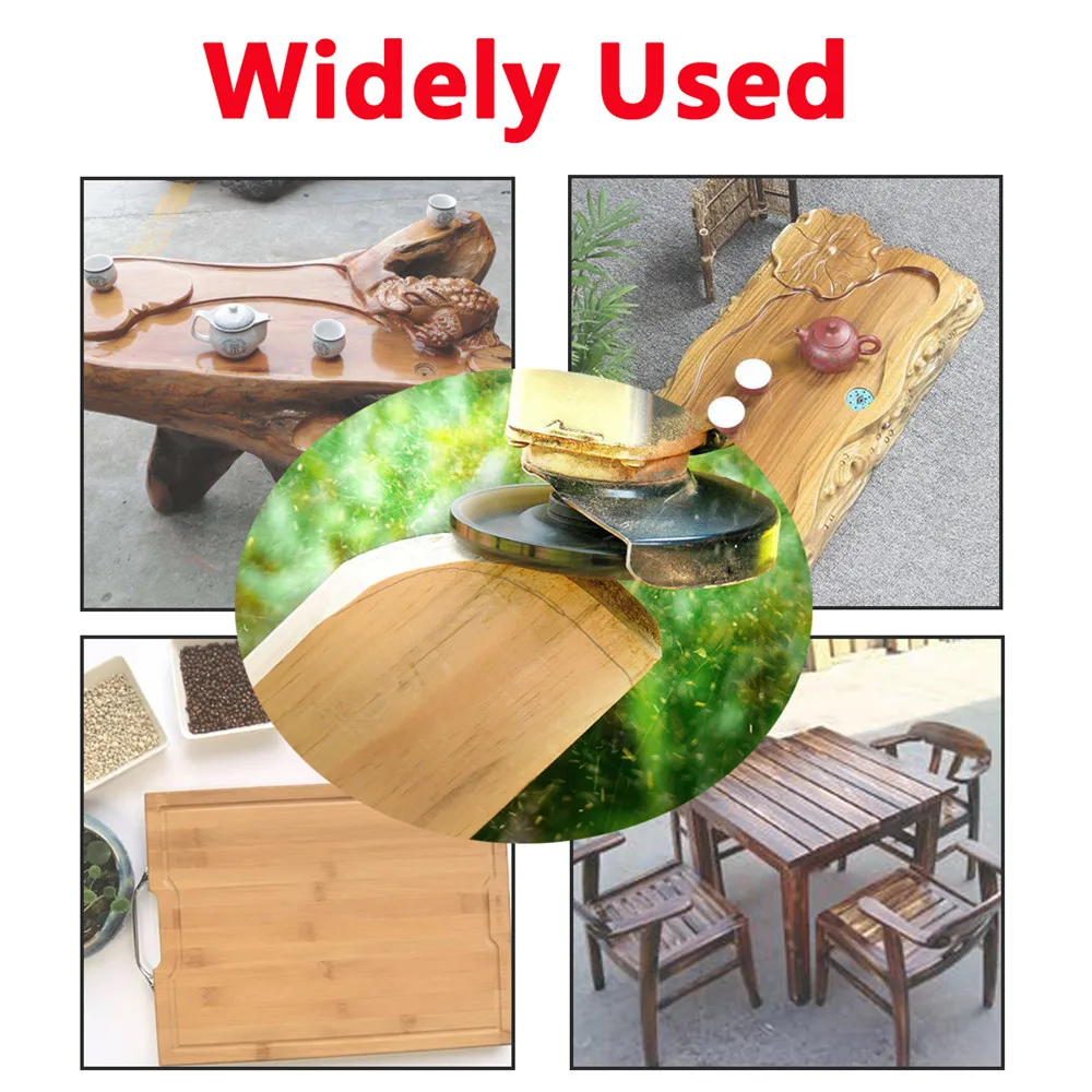 

Power Wood Carving Disc Angle Grinder Woodworking Turbo Round/Plane For 16mm Aperture Angle Grinder Attachment Milling Cutter