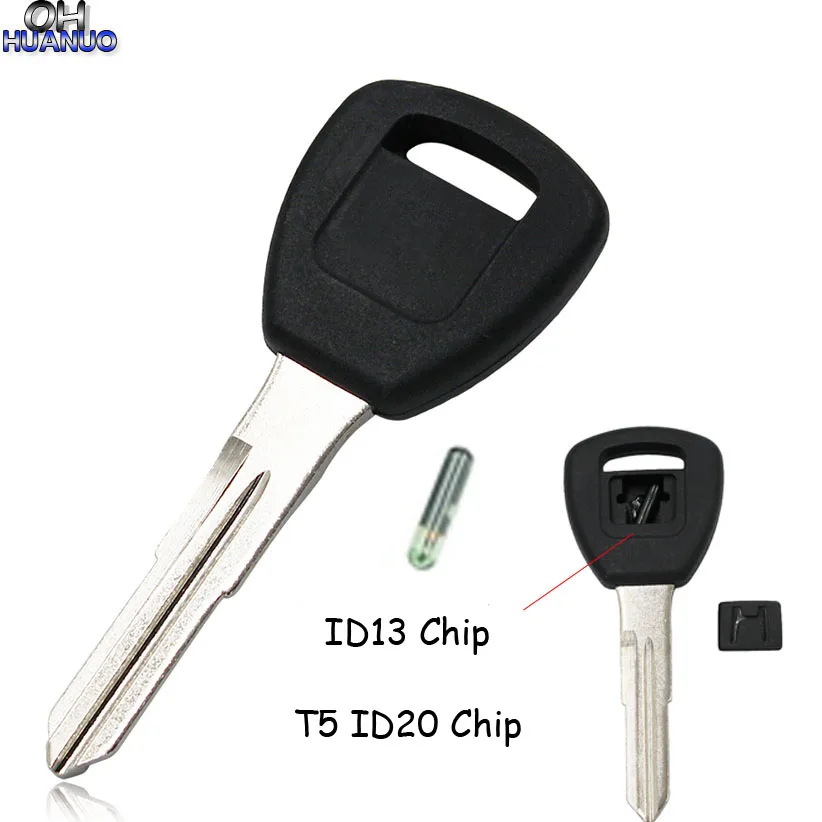 Замена нового ключа транспондера ключ зажигания чип ID13/ID20 Подходит для Honda Accord Civic